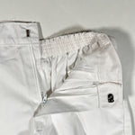 Vintage 80's Youth White Pleated Cotton Dressy Pants