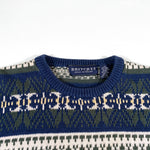 Vintage 90's Britches Striped Cotton Crewneck Sweater