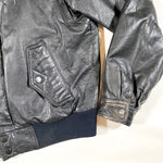 Vintage 80's Carl Michaels Black Leather Jacket