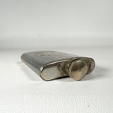 Vintage Moulin Rouge Windmill Engraved 4 oz Stainless Steel Flask