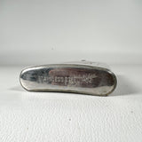 Vintage Moulin Rouge Windmill Engraved 4 oz Stainless Steel Flask