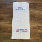 Vintage 90's Virginia Slims Cigarettes Tennis Towel