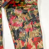 Vintage 80's Swiss Army Alpenflage Camo Cargo Pants
