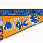 Vintage 90's Orlando Magic Basketball Pennant