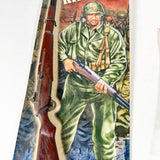 Vintage Style M1 Garand Pen & Civil War Set of 3 Miniature Replica Collectibles