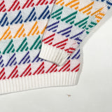 Vintage 90's McKids Youth Geometric Knit Sweater