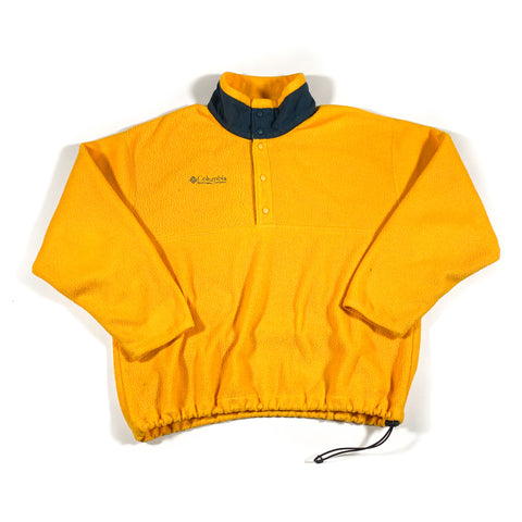 Vintage 90's Columbia Snap T Pullover Fleece Sweatshirt