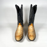 Vintage 90's Santa Fe Boot Co Python Snake Leather Boots