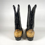 Vintage 90's Santa Fe Boot Co Python Snake Leather Boots