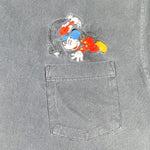 Vintage 90's Mickey Mouse Worker Pocket T-Shirt