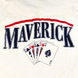 Vintage 80's Maverick Poker Pocket T-Shirt