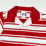 Vintage 90's Billy The Kid Striped Polo Shirt