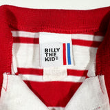 Vintage 90's Billy The Kid Striped Polo Shirt