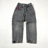 Vintage 80's Lee Youth Black Acid Wash Denim Jeans