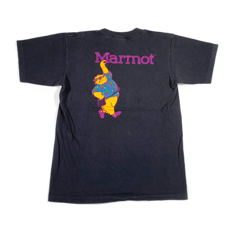 Vintage 90's Marmot Climbing Rodent T-Shirt
