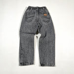 Vintage 80's Lee Youth Black Acid Wash Denim Jeans