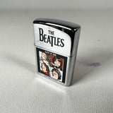 Vintage 1996 The Beatles Let It Be Keychain & Zippo Lighter