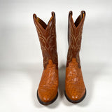 Modern Y2K Tony Lama Ostrich Western Cowboy Boots