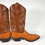 Modern Y2K Tony Lama Ostrich Western Cowboy Boots