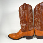 Modern Y2K Tony Lama Ostrich Western Cowboy Boots