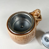 Vintage 50s OMSCOLITE Nude Pin-Up Barrel Table Lighter