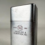 Vintage Zippo Barcroft No. 4 Froehling & Robertson Engineering Table Lighter