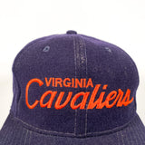 Vintage 90's Virginia Cavaliers Single Script Wool Sports Specialties Hat