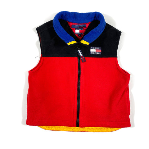 Vintage 90's Tommy Hilfiger Kids Fleece Vest