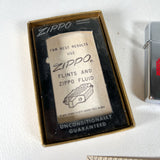 Vintage 1964 Westport Country Playhouse Advertising Zippo Slim Lighter