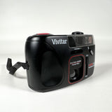 Vintage 90's Vivitar Vista Tele Focus Free 35mm Film Camera