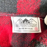 Vintage 90's Black Mountain Plaid Zip Vest