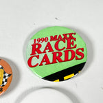 Vintage 90's NASCAR Racing & Daytona Speed Week Button Lot