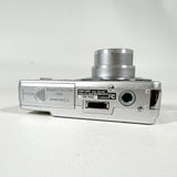 Modern 2007 Sony Cyber-shot DSC-W55 7.2MP Silver Digital Camera