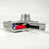 Modern 2007 Sony Cyber-shot DSC-W55 7.2MP Silver Digital Camera