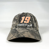 Modern Y2K Martin Truex Jr #19 Joe Gibbs NASCAR Camo Hat