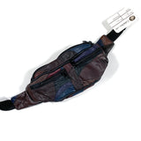 Vintage 90's Leather Patchwork Fanny Pack