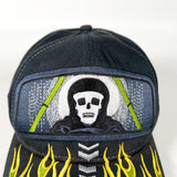 Vintage Y2K Grave Digger Monster Jam Autographed Hat