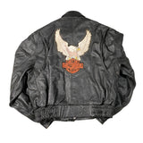 Vintage 90's Harley Davidson Eagle Leather Jacket