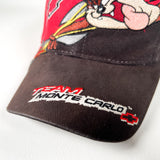 Vintage 90's Taz Tasmanian Devil Team Monte Carlo NASCAR Hat