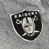 Modern Y2K Oakland Raiders Varsity Jacket