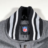 Modern Y2K Oakland Raiders Varsity Jacket