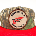 Vintage 90's Red Wing Shoes Modern Shoe Wytheville, VA Hat