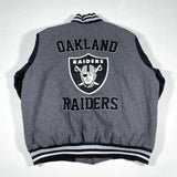 Modern Oakland Raiders Varsity Jacket