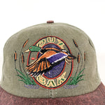 Vintage 90's Dux Bak Leather Brim Hat