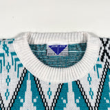 Vintage 80's Justin Allen Diamond Sweater