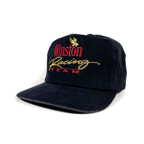 Vintage 90's Winston Racing Team Velvet Hat
