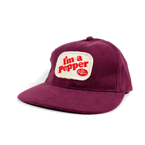 Vintage 90's I'm a Pepper Dr. Pepper Hat