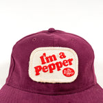 Vintage 90's I'm a Pepper Dr. Pepper Hat