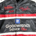 Vintage 90's Dale Earnhardt Leather Jacket