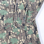 Vintage 80's Winchester Trebark Camo Button Up Shirt